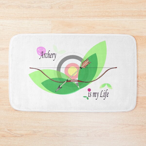 Item preview, Archery is my life / bow and arrow / Archery sign dartboard designed and sold by SGS-.
