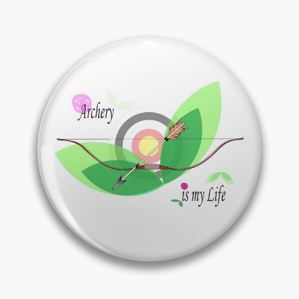 Item preview, Archery is my life / bow and arrow / Archery sign dartboard designed and sold by SGS-.