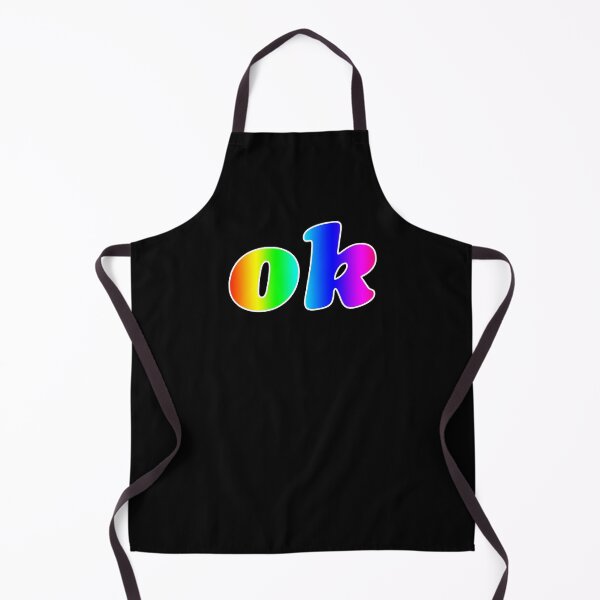 Item preview, 'Ok' Phrase in Rainbow Gradient designed and sold by Bumblefuzzies.