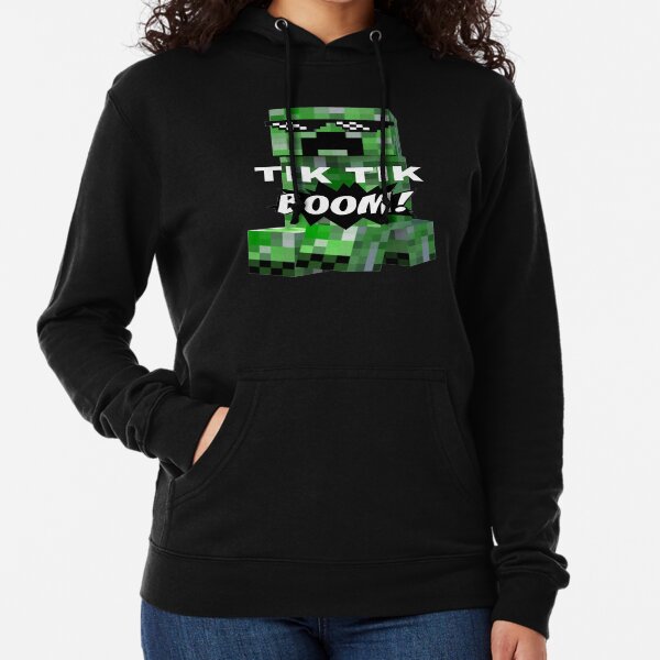 Minecraft Style Sweatshirts Hoodies Redbubble - roblox bape hoodie timelapse youtube