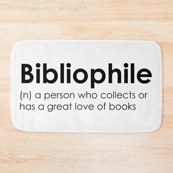 Item preview, Bibliophile  designed and sold by GraphikNook.