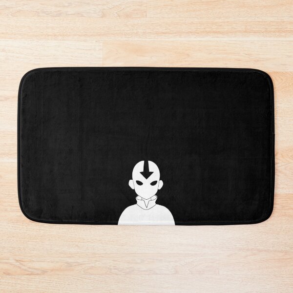 Item preview, White Aang head silhouette- Avatar state  designed and sold by Skoodl.