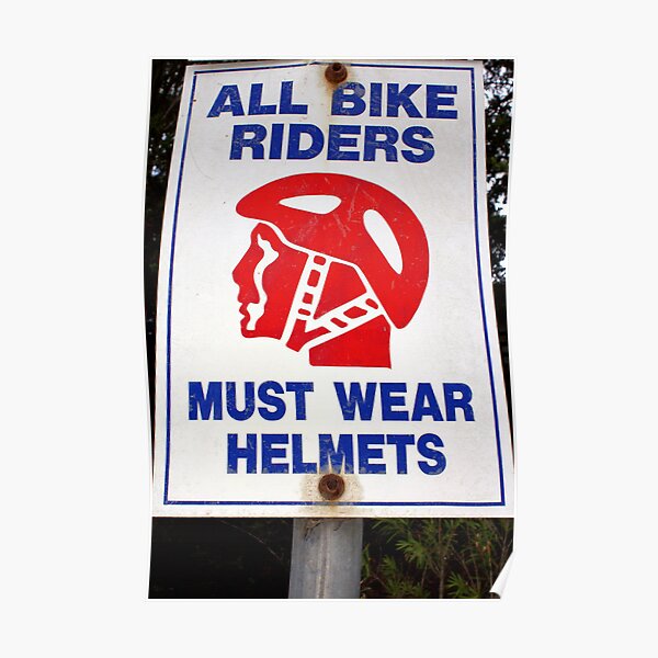 Bike Safety Posters | Redbubble