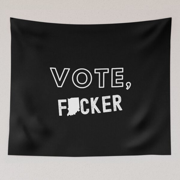 Item preview, Indiana: VOTE!  designed and sold by LilWildflowers.