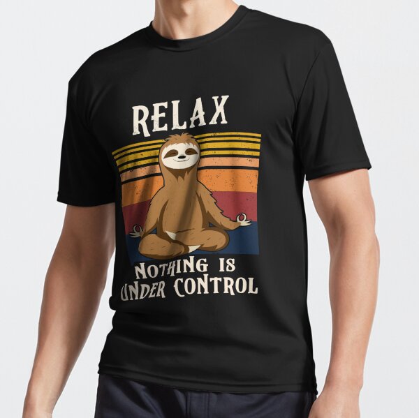 Sloth cheap yoga shirt