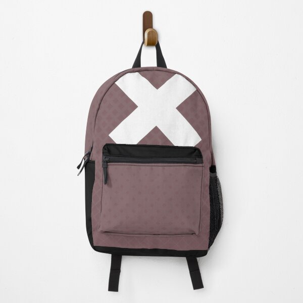 Item preview, White X Cross Halftone Rose Taupe designed and sold by KimVanG.