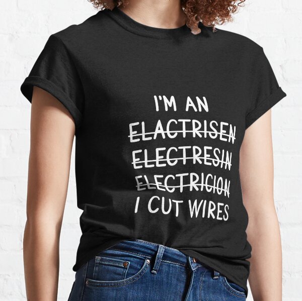 Custom Electrician Tee Shirts - Hvac & plumbing t-shirts