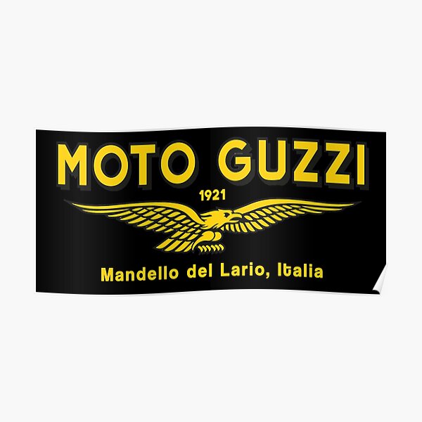 Moto Guzzi. Mandello del Lario. 1921 Poster