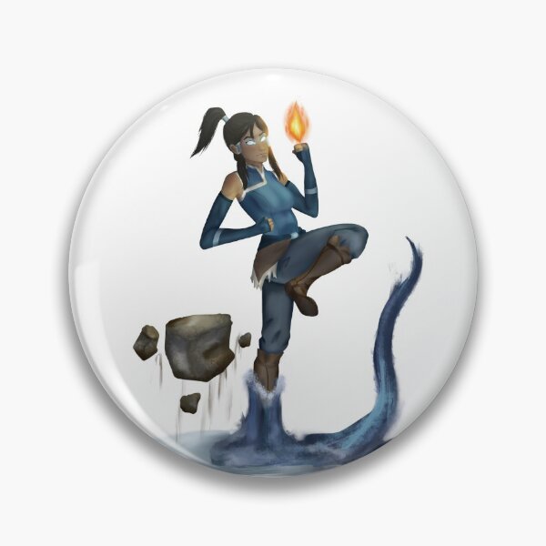 Item preview, Avatar Korra with elements designed and sold by Artsyntry.