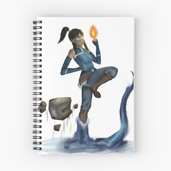 Item preview, Avatar Korra with elements designed and sold by Artsyntry.