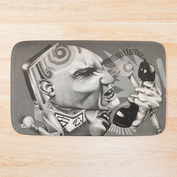 Item preview, Angry Guy On Phone Graffiti designed and sold by Mythos57.
