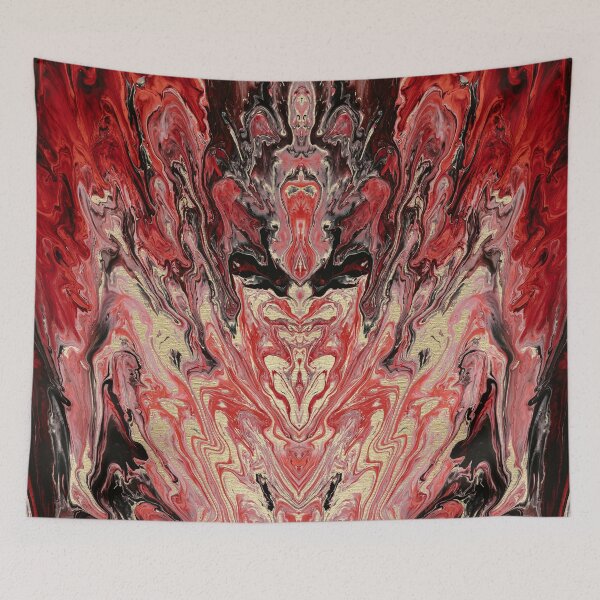 Item preview, Psychedelic Explosion Symmetrical Ink Art   designed and sold by WisdomInspired.