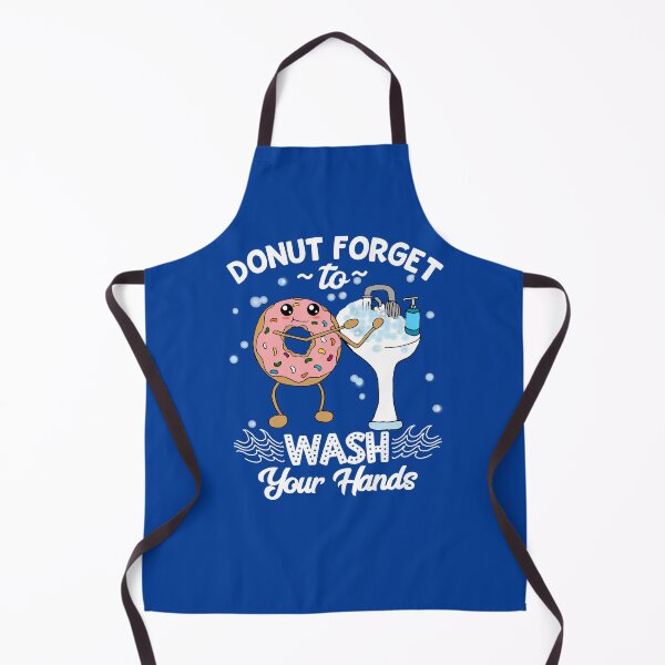 Item preview, Don't Forget to Wash Your Hands - Donut Handwashing Pun designed and sold by kiwi91.