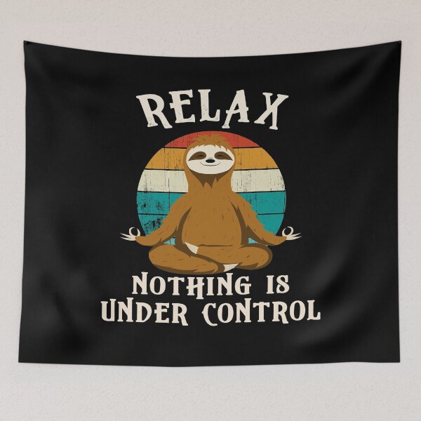 Item preview, Sloth Yoga Funny Retro Vintage Gift designed and sold by Hodbi.