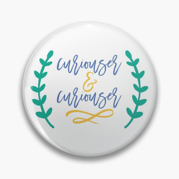 Item preview, curiouser & curiouser designed and sold by GraphikNook.