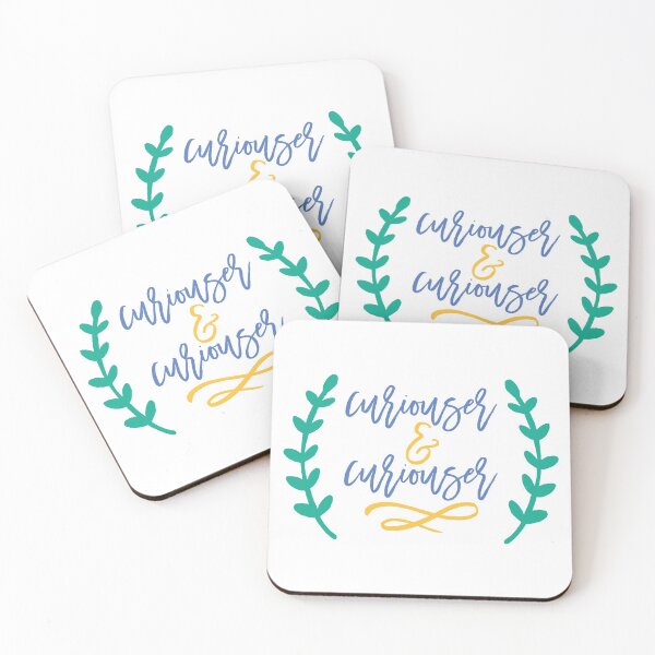 Item preview, curiouser & curiouser designed and sold by GraphikNook.