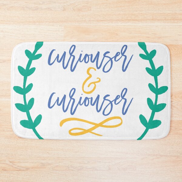 Item preview, curiouser & curiouser designed and sold by GraphikNook.
