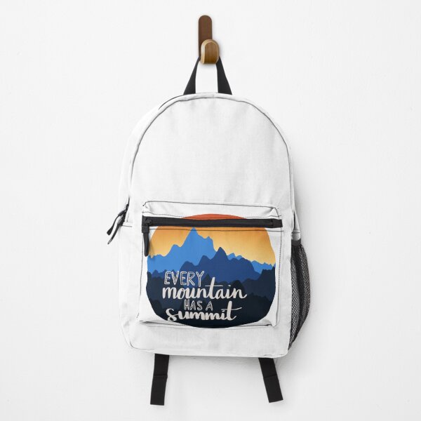 Item preview, Every Mountain has a Summit, Motivation Quote, Sunset designed and sold by MorganRenfro.