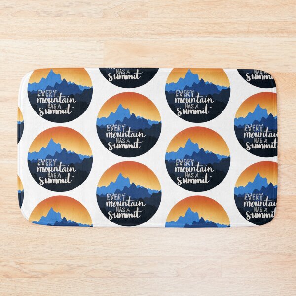Item preview, Every Mountain has a Summit, Motivation Quote, Sunset  designed and sold by MorganRenfro.