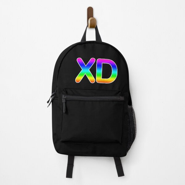 Item preview, 'XD' Emoji in Rainbow Gradient designed and sold by Bumblefuzzies.