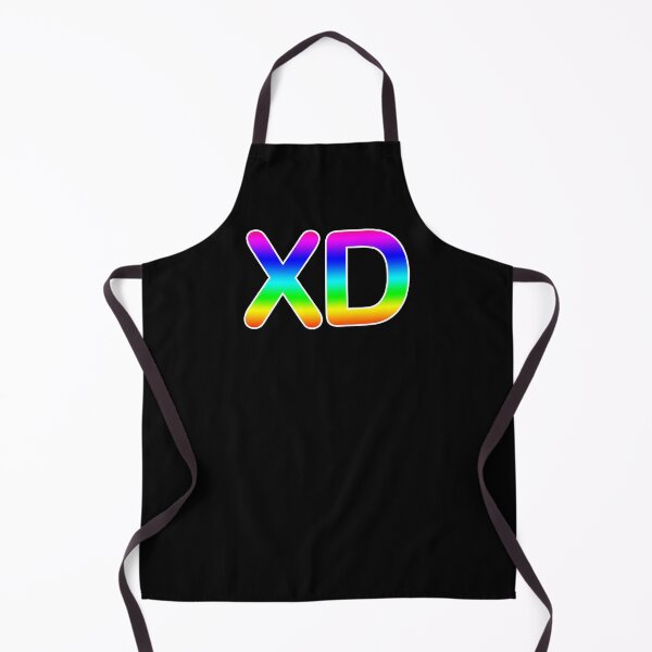Item preview, 'XD' Emoji in Rainbow Gradient designed and sold by Bumblefuzzies.