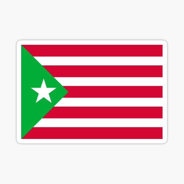 Welsh Independence Flag Estelada Blava Style, Welsh Catalan Solidarity Sticker