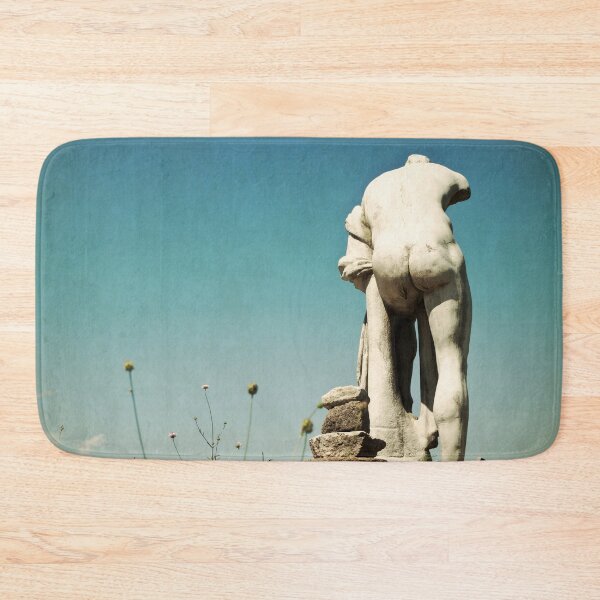 Item preview, Old Roman male nude torso in ancient Ostia designed and sold by FlatLandPrints.