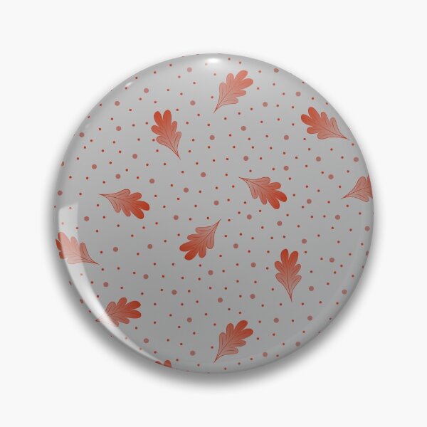 Item preview, Autumn Leaves Gray Pattern designed and sold by Magdalena Blaschke-Michalczyk.