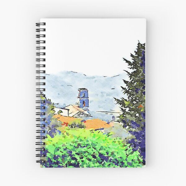 Item preview, Laureana Cilento:church between trees designed and sold by Giuseppe Cocco.