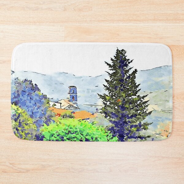 Item preview, Laureana Cilento:church between trees designed and sold by Giuseppe Cocco.