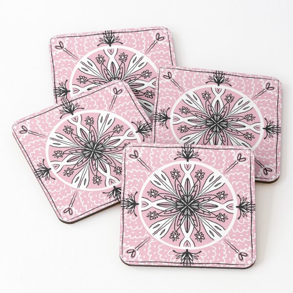 Artikelvorschau, Rosa Mandala entworfen und verkauft von Lubellebubble20.