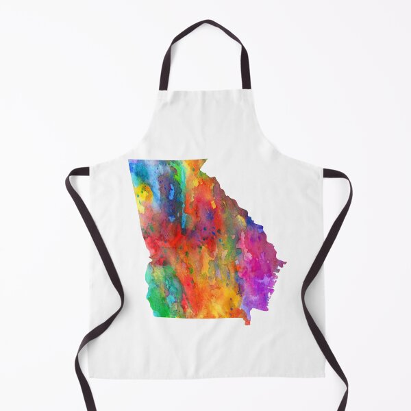 Item preview, Georgia Map Watercolor by Zouzounio Art designed and sold by zouzounioart.