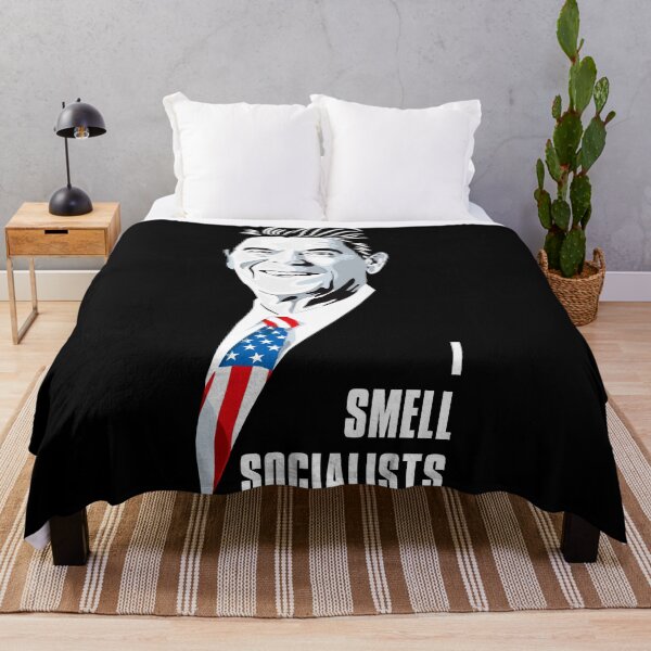 Item preview, Ronald Reagan I Smell Socialists designed and sold by Alema Art.