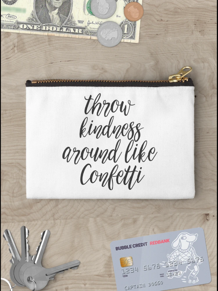 Thumbnail 3 of 4, Zipper Pouch, Confetti! designed and sold by GraphikNook.