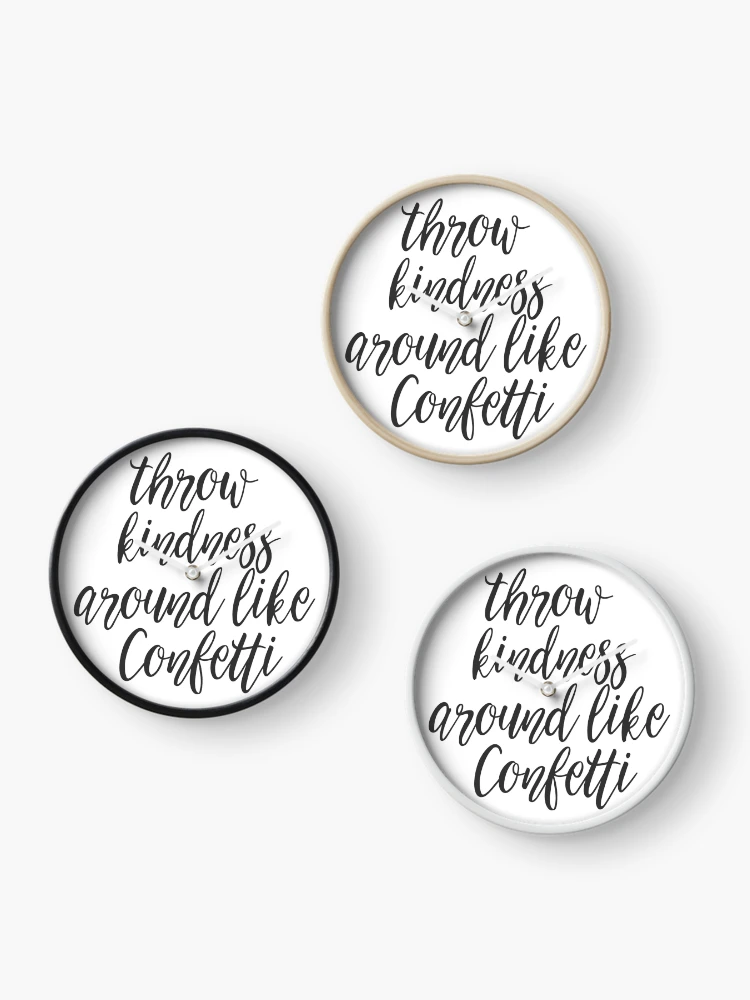 Thumbnail 3 of 4, Clock, Confetti! designed and sold by GraphikNook.