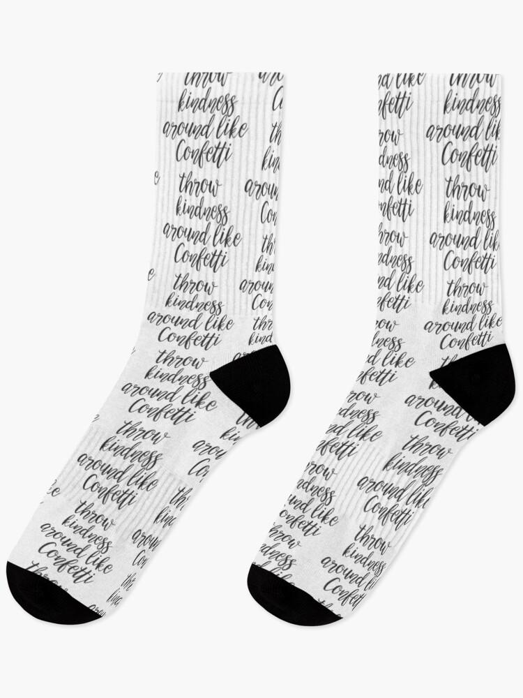 Thumbnail 1 of 5, Socks, Confetti! designed and sold by GraphikNook.