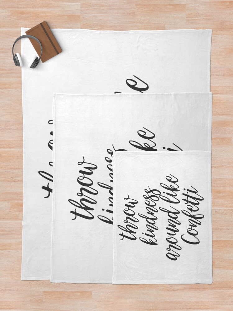 Thumbnail 5 of 6, Throw Blanket, Confetti! designed and sold by GraphikNook.