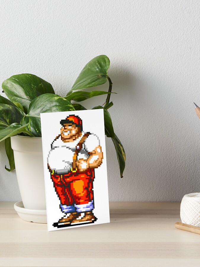 Streets of Rage 2 Mr X Greeting Card for Sale by retrogameprints