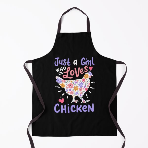 Item preview, Just A Girl Who Loves Chicken designed and sold by 4tomic.