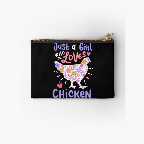 Item preview, Just A Girl Who Loves Chicken designed and sold by 4tomic.
