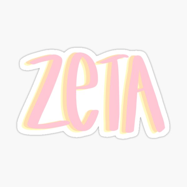Zeta Sticker