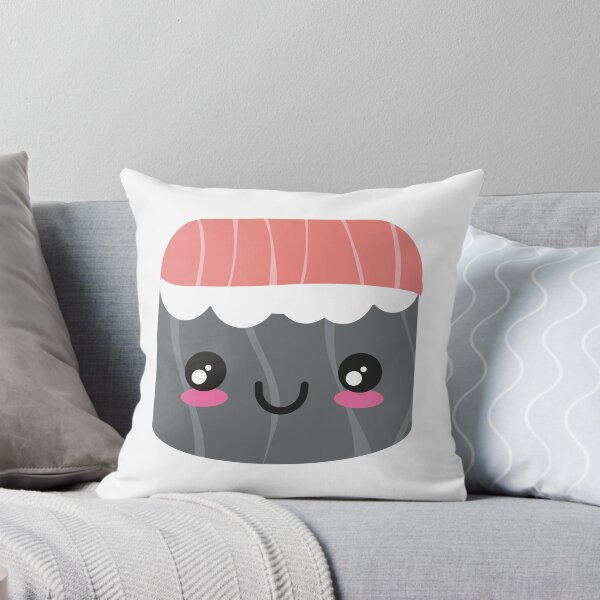 Item preview, kawaii sushi gunkan nori japón lindas graciosas arroz comida pescado designed and sold by korakai.