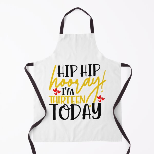 Item preview, Hip hip hooray I’m Thirteen today designed and sold by purpleblobart.