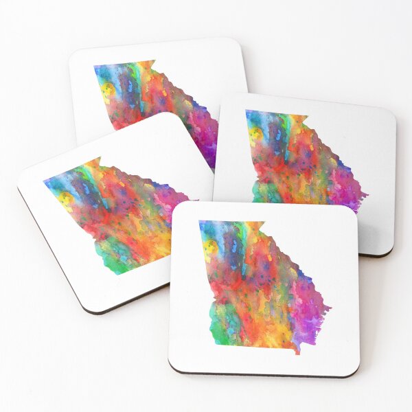 Item preview, Georgia Map Watercolor by Zouzounio Art designed and sold by zouzounioart.