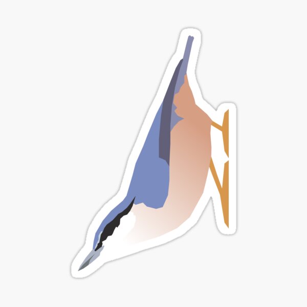 Item preview, Graphic Nature - Eurasian Nuthatch designed and sold by AnthonyZed.