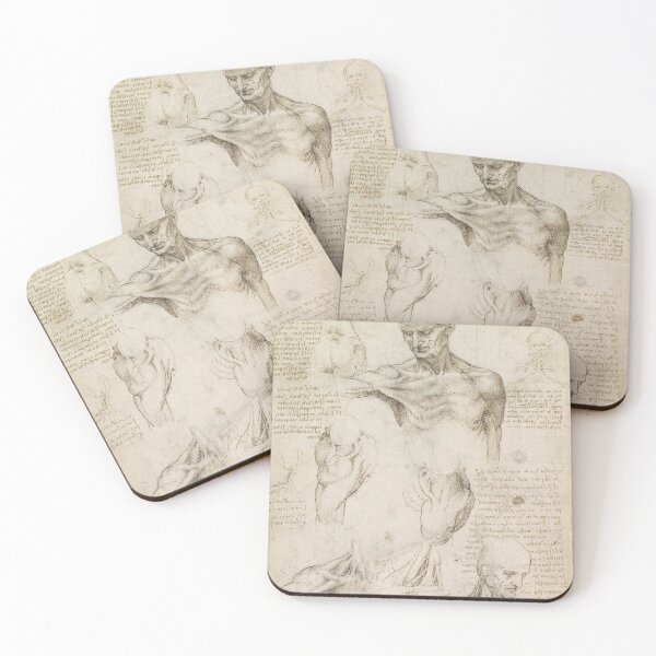 Item preview, Leonardo da Vinci - Anatomic Drawing - BigArt designed and sold by BigArt.
