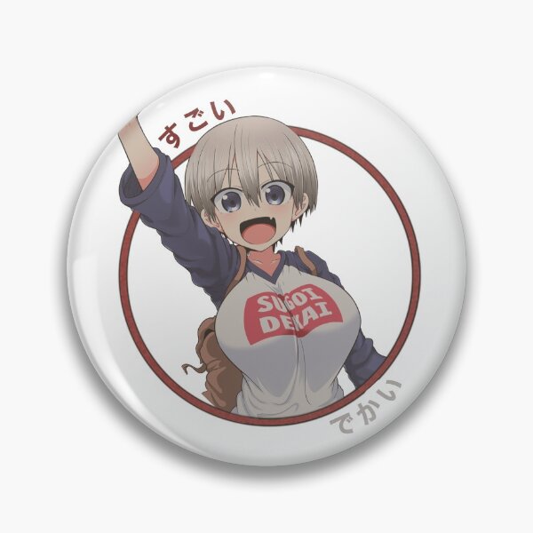 Item preview, Uzaki-chan Wants To Hangout! Sugoi Dekai! (Transparent) designed and sold by DesuDistortion.