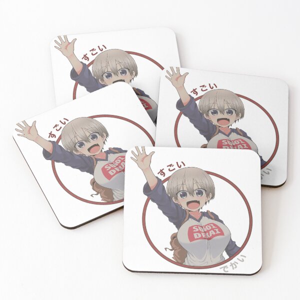 Item preview, Uzaki-chan Wants To Hangout! Sugoi Dekai! (Transparent) designed and sold by DesuDistortion.