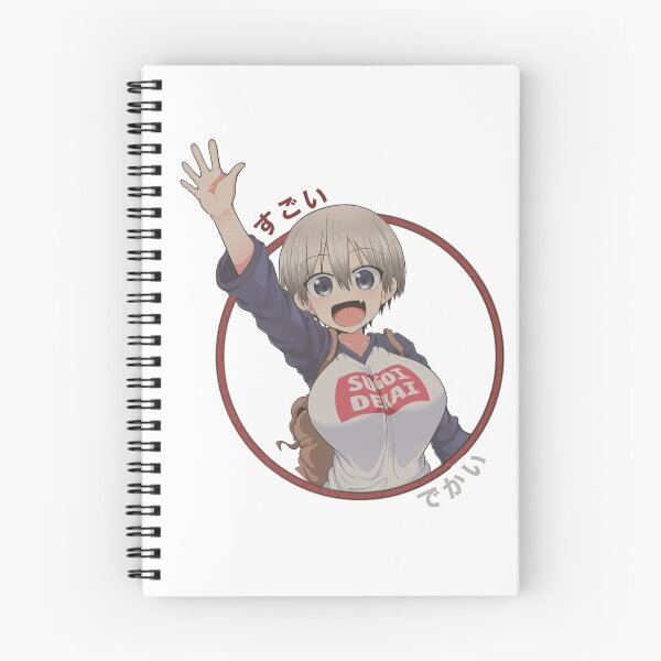 Item preview, Uzaki-chan Wants To Hangout! Sugoi Dekai! (Transparent) designed and sold by DesuDistortion.