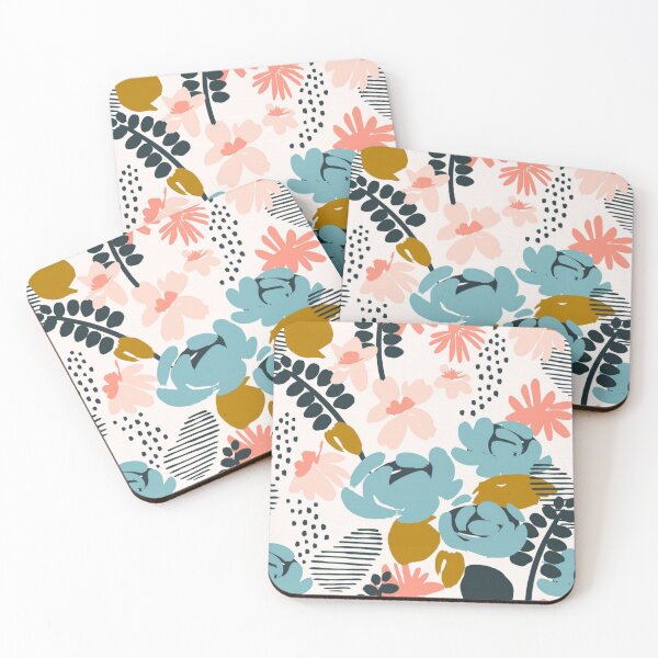 Item preview, Cool Floral and Abstract  designed and sold by pugmom4.